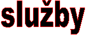 služby